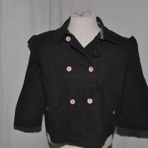 Personal Identity Double Breasted Crop Jacket XL